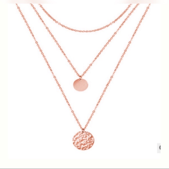 3/$30 Raina Layered Choker Necklace - Picture 4 of 4